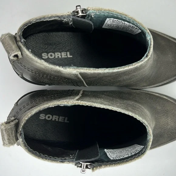 NEW! Sorel Blake Quarry Chunky Heeled Waterproof Distressed Boots Size 6… - Picture 9 of 16